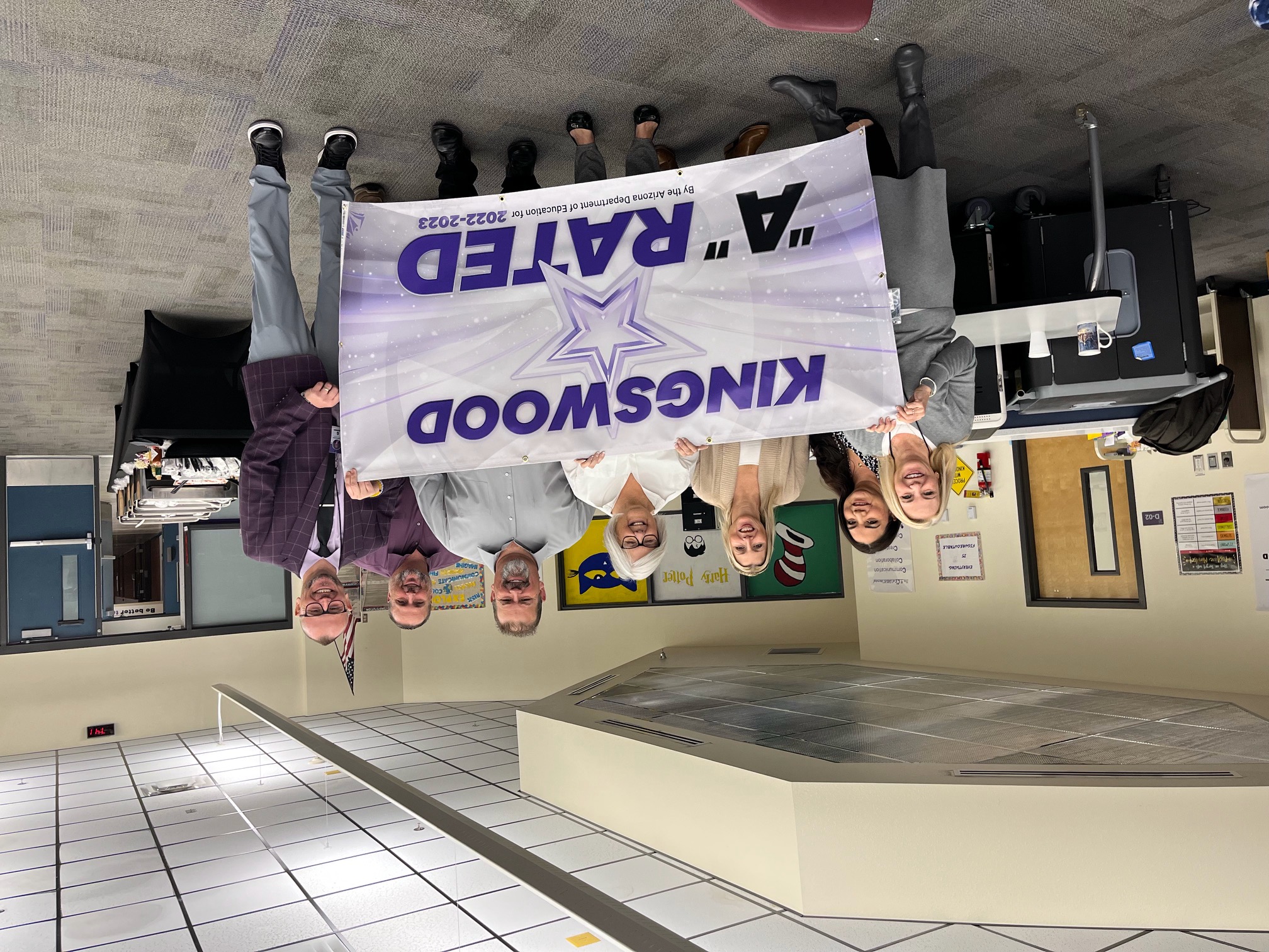 Celebrating Kingswood's "A" Rating